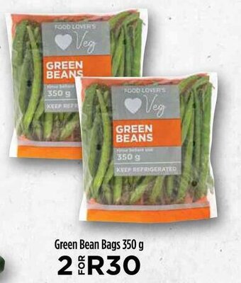 Food Lover's Market Green Bean Bags 350 g offer