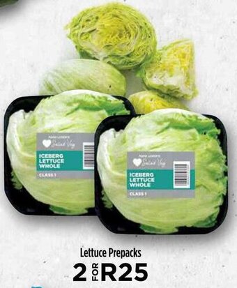 Food Lover's Market Lettuce Prepacks offer