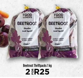 Food Lover's Market Beetroot Thriftpacks 1 kg offer