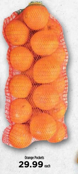 Food Lover's Market Orange Pockets offer