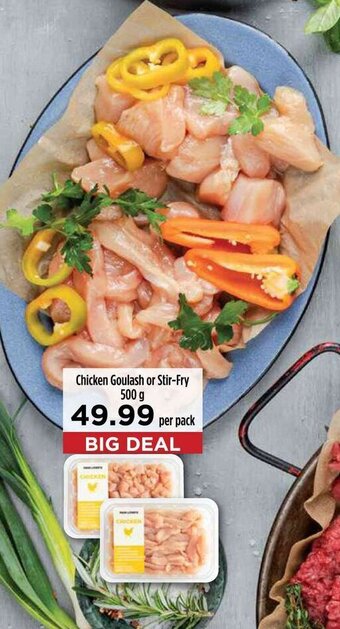 Food Lover's Market Chicken Goulash or Stir-Fry 500 g offer