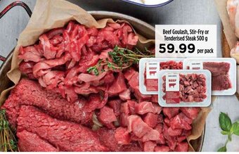 Food Lover's Market Beef Goulash, Stir-Fry or Tenderised Steak 500 g offer