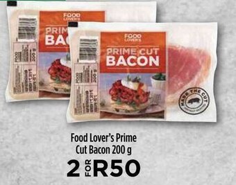 Food Lover's Market Food Lover's Prime Cut Bacon 200 g offer