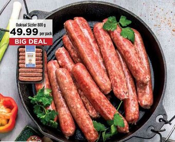 Food Lover's Market Oukraal Sizzler 800 g offer