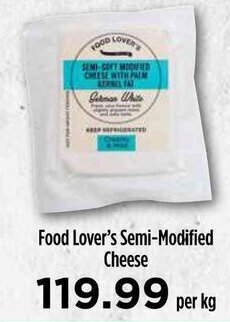Food Lover's Market Food Lover's Semi-Modified Cheese offer