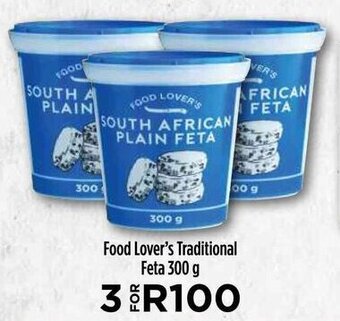 Food Lover's Market Food Lover's Traditional Feta 300 g offer