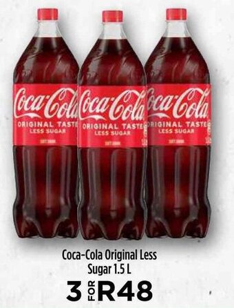 Food Lover's Market Coca-Cola Original Less Sugar 1.5 L offer