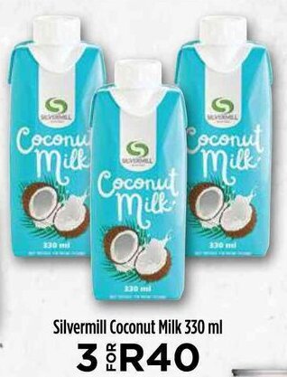 Food Lover's Market Silvermill Coconut Milk 330 ml offer