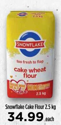 Food Lover's Market Snowflake Cake Flour 2.5 kg offer