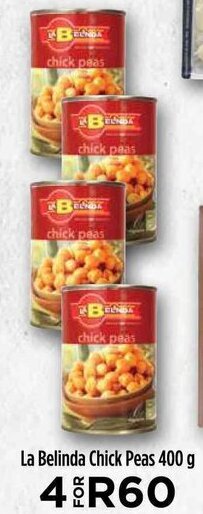 Food Lover's Market La Belinda Chick Peas 400 g offer