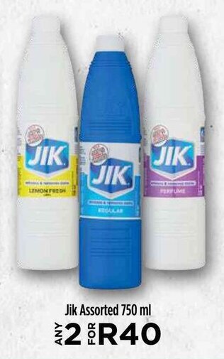 Food Lover's Market Jik Assorted 750 ml offer