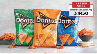 Food Lover's Market Doritos Corn Chips Assorted 145 g offer