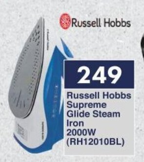 President Hyper Russell Hobbs Supreme Glide Steam Iron 2000W (RH12010BL) offer