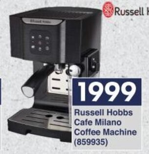 President Hyper Russell Hobbs Cafe Milano Coffee Machine offer