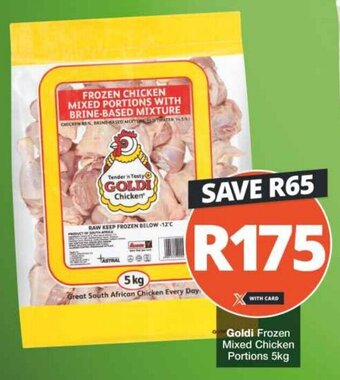 Checkers Goldi Frozen Mixed Chicken Portions 5kg offer