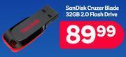 PEP Sandisk cruzer blade 32gb 2.0 flash drive offer