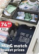 PEP 2 pack body vests newborn, 12/18 months-each offer