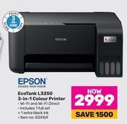 Game Epson ecotank l3250 3-in-1 colour printer offer