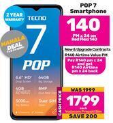 Game Tecno pop 7 smartphone-each offer