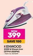 Game Kenwood 2200w steam iron stp61.000pw offer