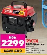 Game Ryobi rg-950 generator offer