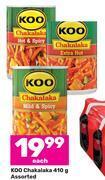 Game Koo chakalaka assorted-410g each offer