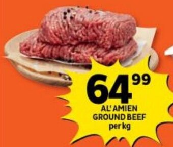 Shoprite AL'AMIEN GROUND BEEF per kg offer