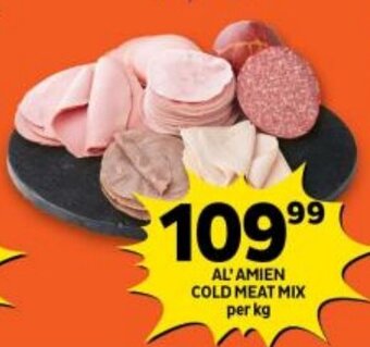Shoprite AL'AMIEN COLD MEAT MIX per kg offer