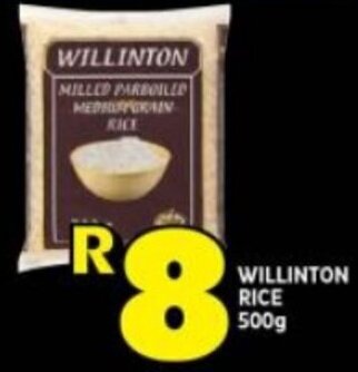 Shoprite WILLINTON RICE 500g offer