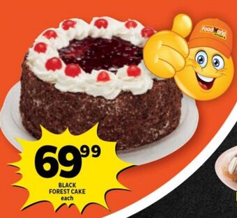 Shoprite BLACK FOREST CAKE each offer