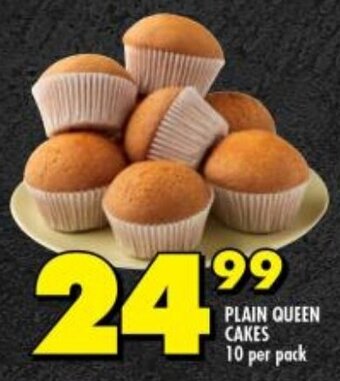 Shoprite PLAIN QUEEN CAKES 10 per pack offer