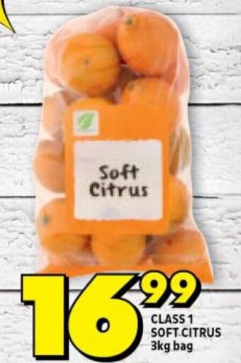 Shoprite CLASS 1 SOFT CITRUS 3kg bag offer