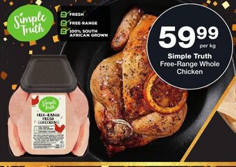 Checkers Simple Truth Free-Range Whole Chicken offer