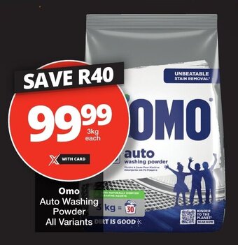 Omo Auto Washing Powder All Variants