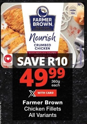 Farmer Brown Chicken Fillets All Variants