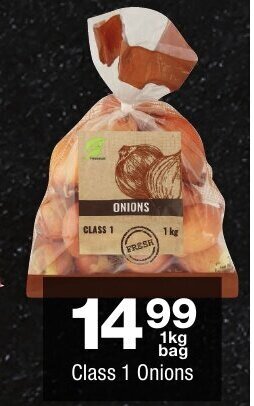 Class 1 Onions offer at Checkers