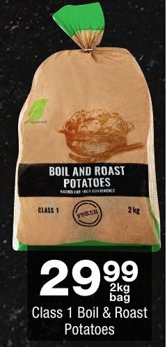 Checkers Class 1 Boil & Roast Potatoes offer