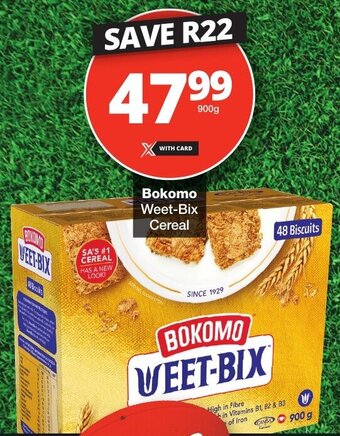 Checkers Bokomo Weet-Bix Cereal offer
