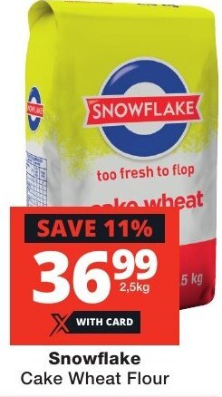 Snowflake Cake Wheat Flour