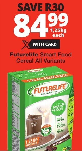 Checkers Futurelife Smart Food Cereal All Variants offer