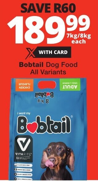 Bobtail Dog Food All Variants