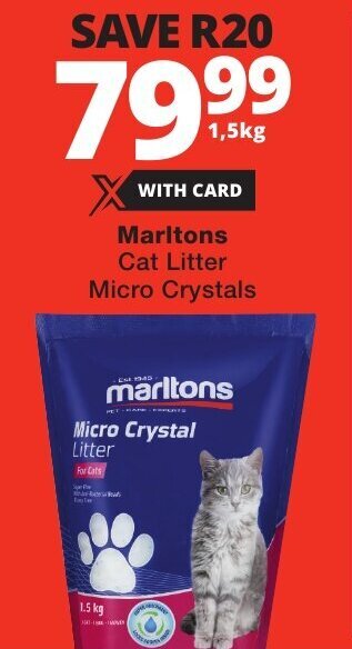 Cat litter crystals pick n clearance pay