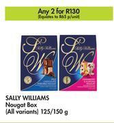 Sally williams nougat box (all variants)-for 2 x 125/150g