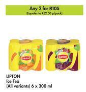 Makro Lipton ice tea (all variants)-for 2 x 6 x 300ml offer