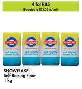 Makro Snowflake self raising flour-for 4 x 1kg offer