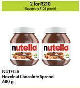 Makro Nutella hazelnut chocolate spread-for 2 x 680g offer