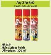 Makro Mr min multi surface polish (all variants)-for 3 x 300ml offer