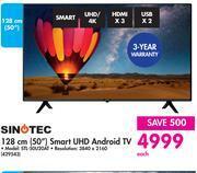 Makro Sinotec 50(128cm) smart uhd android tv 429543-each offer