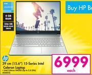 Makro Hp 15.6 (39cm) 15 series intel celeron laptop offer