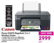 Makro Canon pixma g3470 megatank 3-in-1 wireless printer offer
